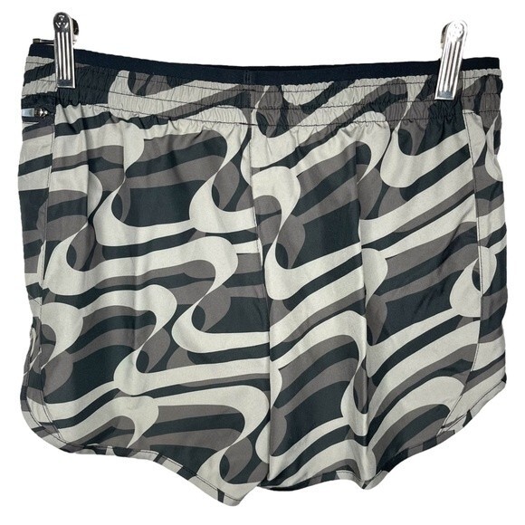 NWT Nike Dri-FIT Icon Clash Tempo Luxe Shorts sz S * Black Gray Running Swoosh - Picture 3 of 5